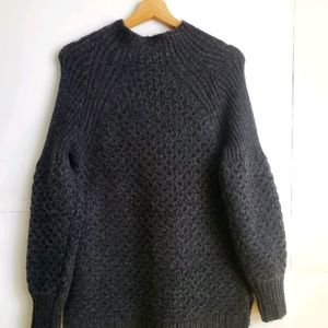 Anthropologie women's sweater in grey, size XS